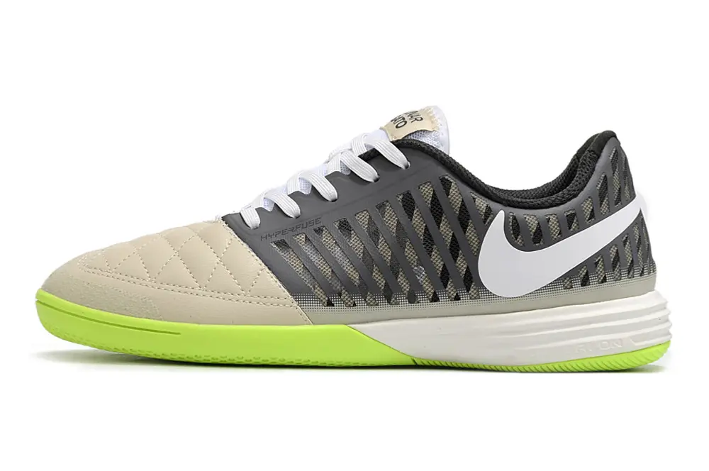 Nike Lunar Gato 2 IC - Green/Neon Lime/Neutral Beige