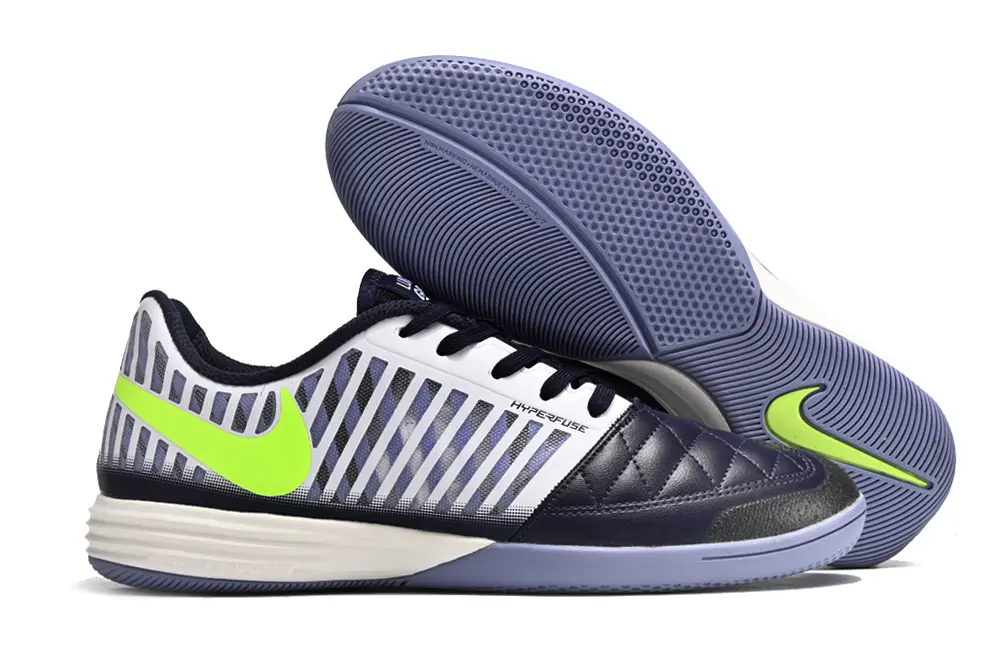 Nike Lunar Gato 2 IC - Navy/Electric Green/Soft Purple