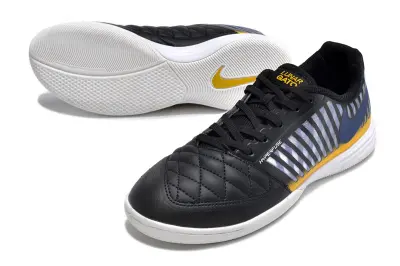 Nike Lunar Gato 2 IC - Black/Electric Yellow/Navy Blue