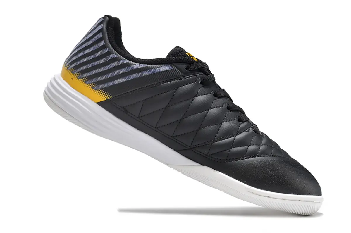 Nike Lunar Gato 2 IC - Black/Electric Yellow/Navy Blue
