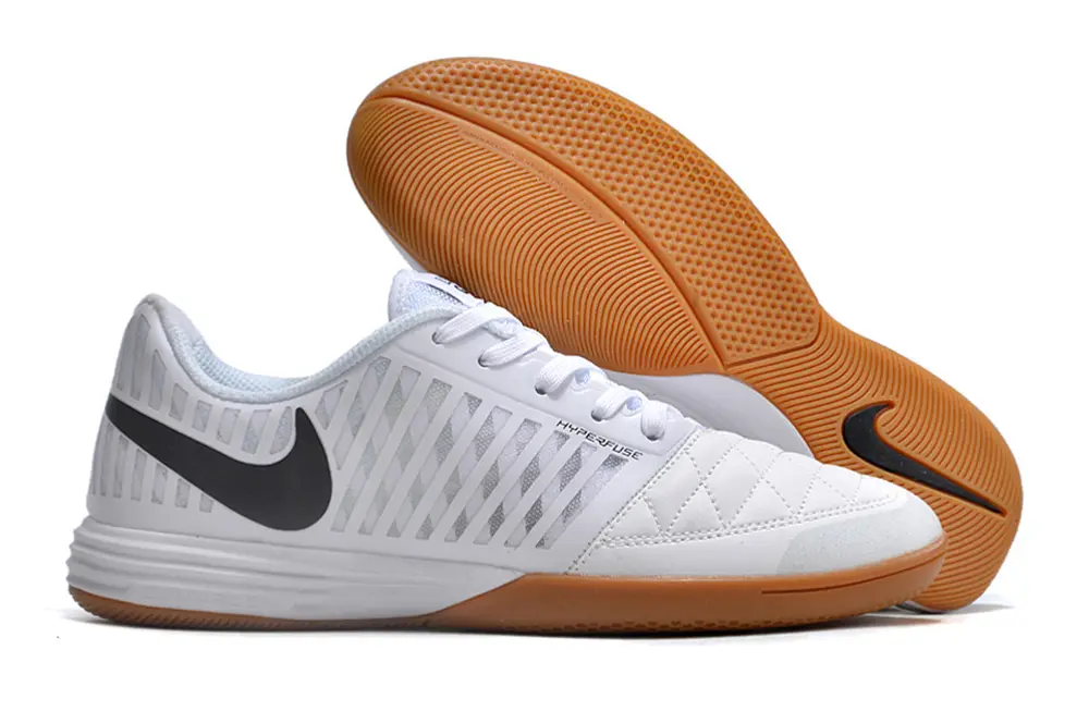 Nike Lunar Gato 2 IC - White/Black/Light Brown