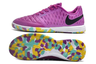 Nike Lunar Gato 2 IC - Pink/Vibrant Aqua/Golden Yellow