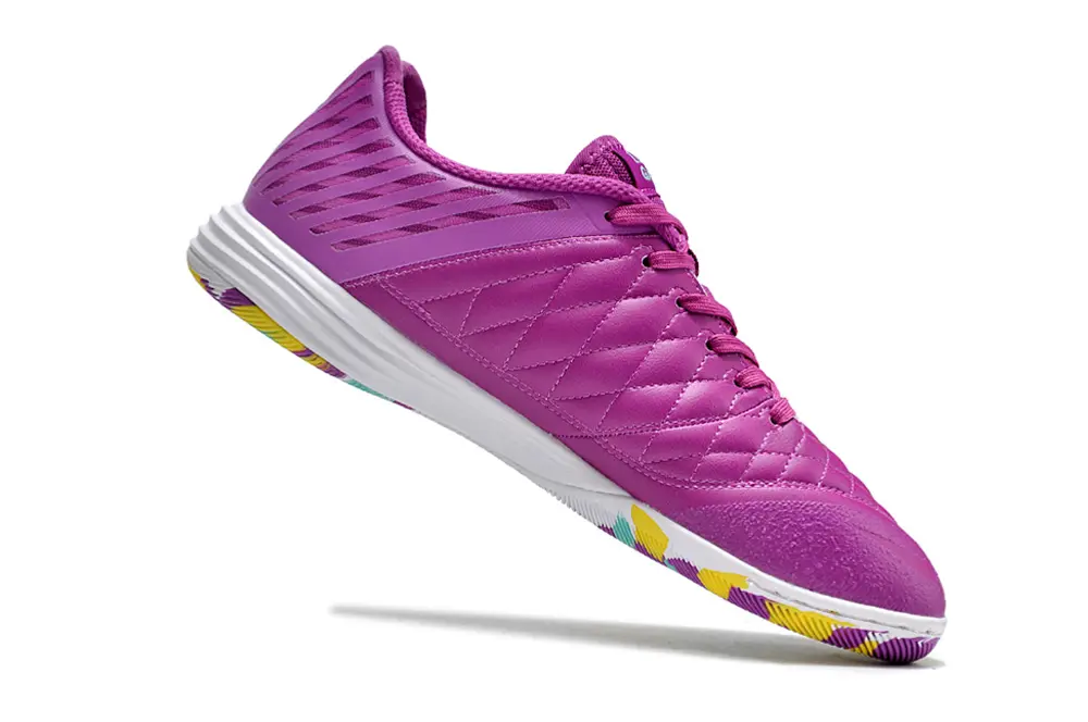 Nike Lunar Gato 2 IC - Pink/Vibrant Aqua/Golden Yellow