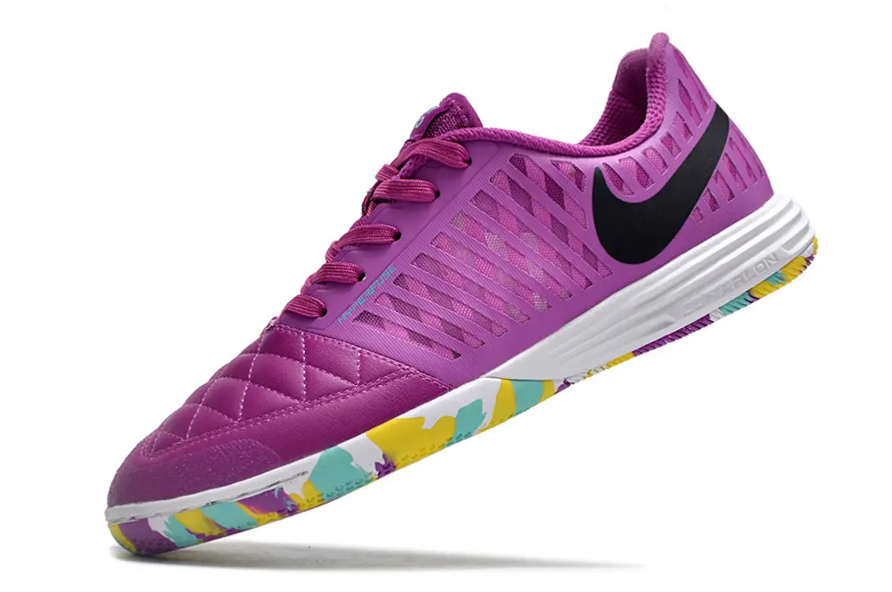 Nike Lunar Gato 2 IC - Pink/Vibrant Aqua/Golden Yellow
