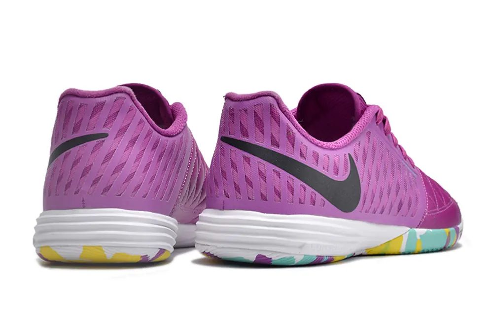 Nike Lunar Gato 2 IC - Pink/Vibrant Aqua/Golden Yellow