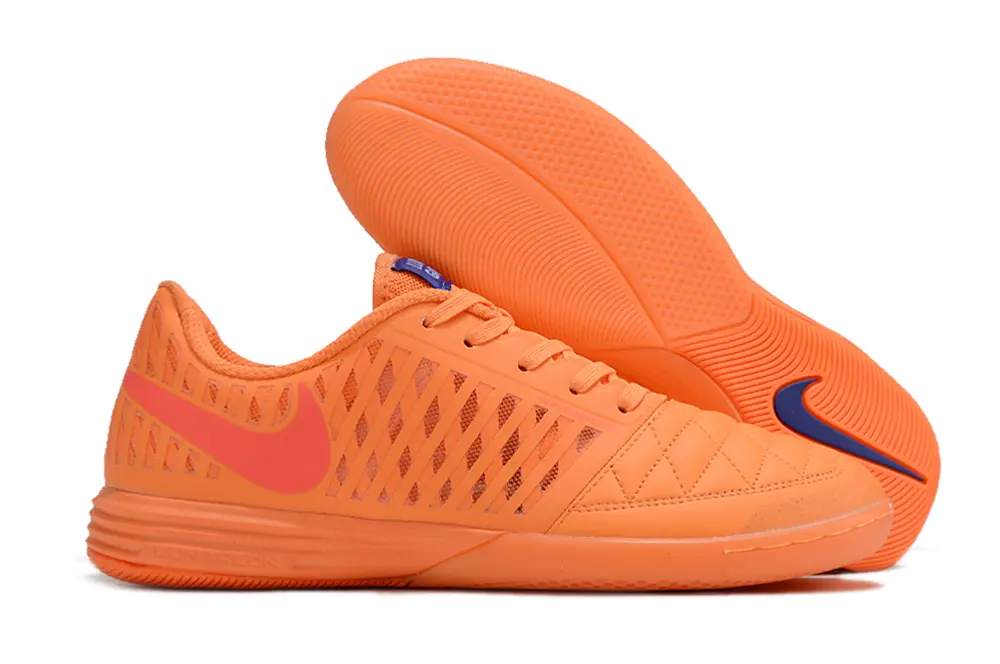 Nike Lunar Gato 2 IC - Orange/Bright Coral/Deep Navy