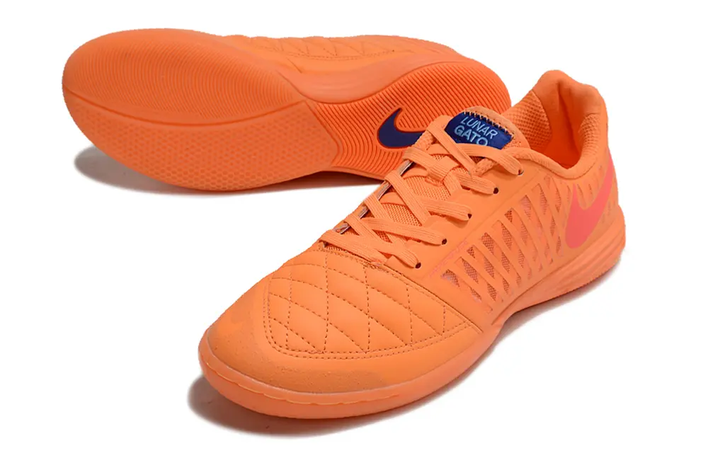 Nike Lunar Gato 2 IC - Orange/Bright Coral/Deep Navy