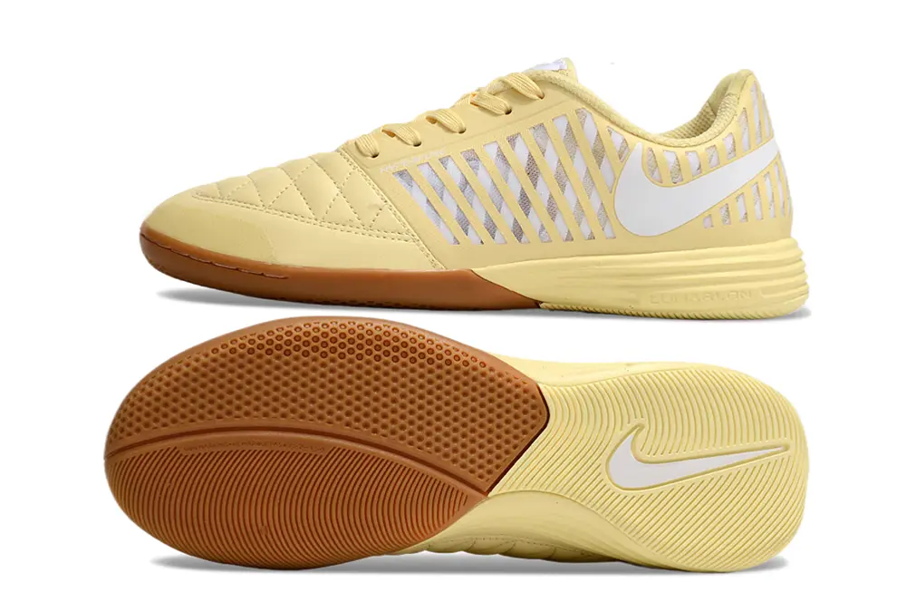 Nike Lunar Gato 2 IC - Yellow/Soft Yellow/Gum Brown