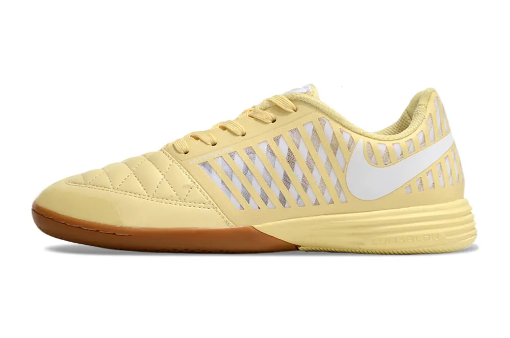 Nike Lunar Gato 2 IC - Yellow/Soft Yellow/Gum Brown