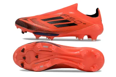 Adidas F50+ Elite Laceless Lightstrike Pro FG - Orange/Fiery Coral/Black Eclipse