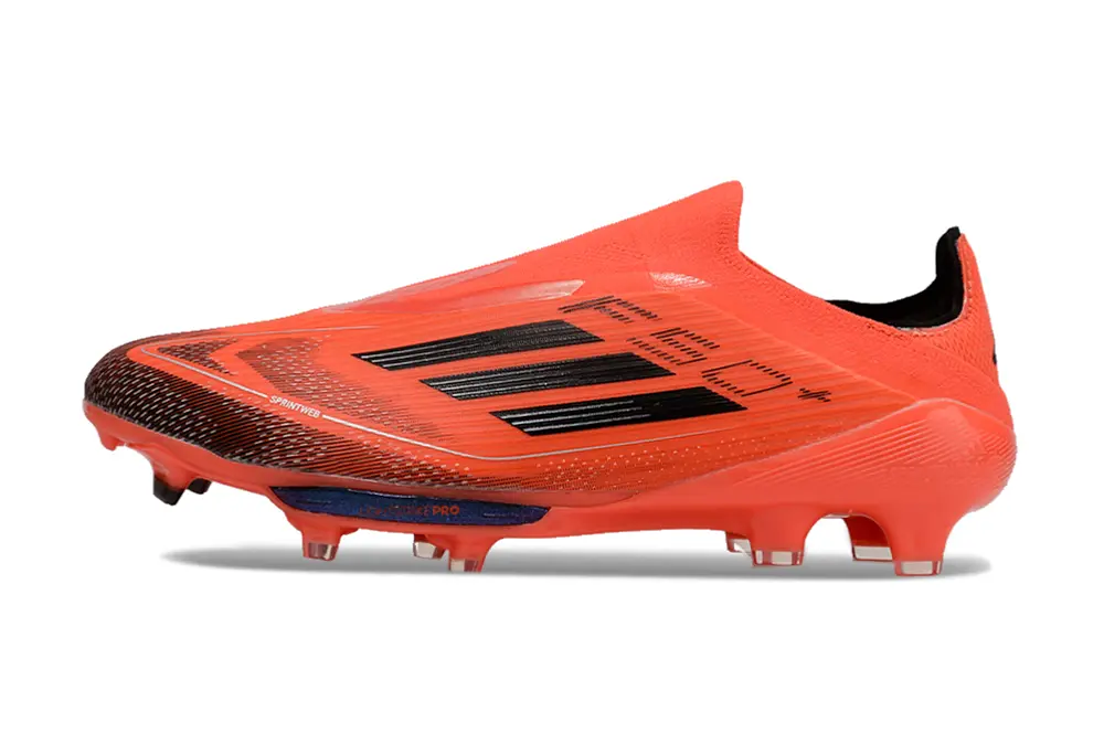 Adidas F50+ Elite Laceless Lightstrike Pro FG - Orange/Fiery Coral/Black Eclipse
