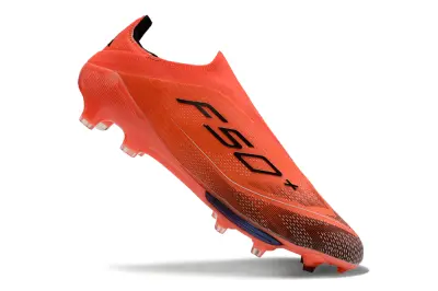 Adidas F50+ Elite Laceless Lightstrike Pro FG - Orange/Fiery Coral/Black Eclipse