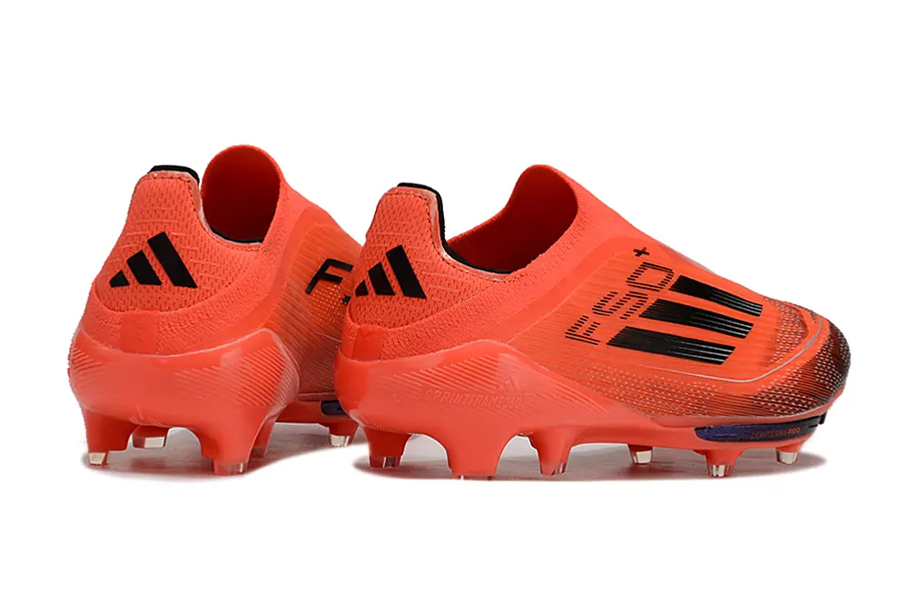 Adidas F50+ Elite Laceless Lightstrike Pro FG - Orange/Fiery Coral/Black Eclipse