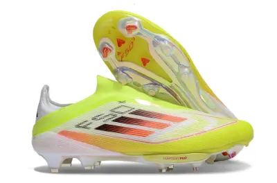 Adidas F50+ Elite Laceless Lightstrike Pro FG - Yellow/Luminous Yellow/White