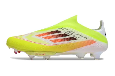Adidas F50+ Elite Laceless Lightstrike Pro FG - Yellow/Luminous Yellow/White