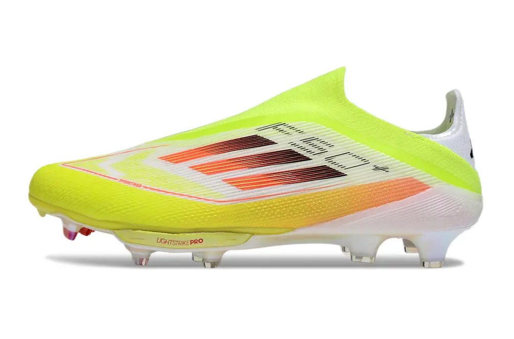 Adidas F50+ Elite Laceless Lightstrike Pro FG - Yellow/Luminous Yellow/White