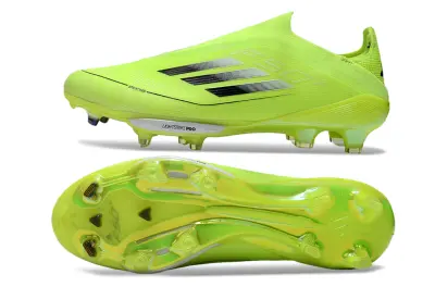 Adidas F50+ Elite Laceless Lightstrike Pro FG - Green/Vibrant Neon/Brilliant Lime