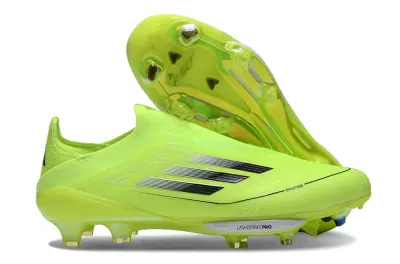 Adidas F50+ Elite Laceless Lightstrike Pro FG - Green/Vibrant Neon/Brilliant Lime