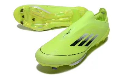 Adidas F50+ Elite Laceless Lightstrike Pro FG - Green/Vibrant Neon/Brilliant Lime
