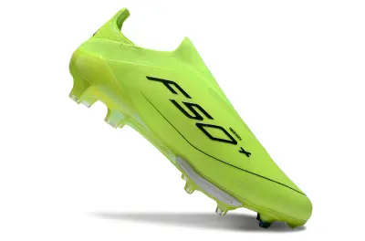 Adidas F50+ Elite Laceless Lightstrike Pro FG - Green/Vibrant Neon/Brilliant Lime