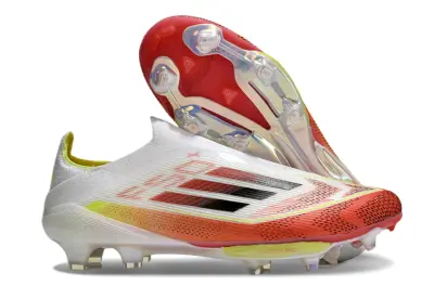 Adidas F50+ Elite Laceless Lightstrike Pro FG - Red/Flame Red/White Blast