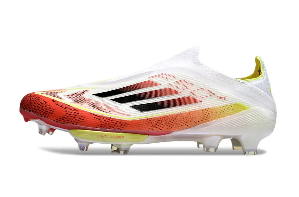 Adidas F50+ Elite Laceless Lightstrike Pro FG - Red/Flame Red/White Blast