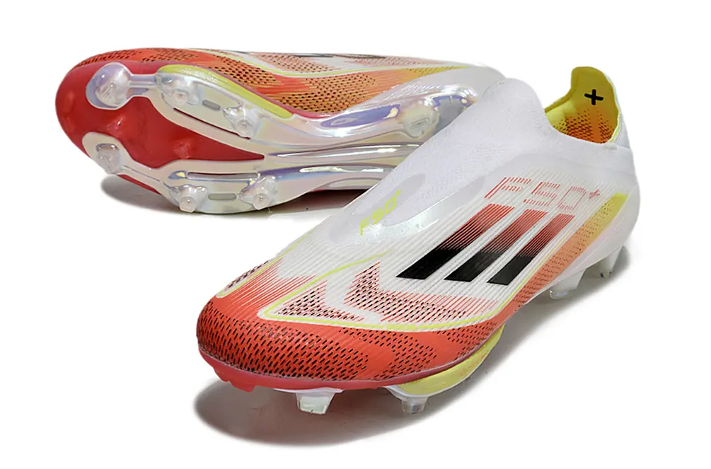 Adidas F50+ Elite Laceless Lightstrike Pro FG - Red/Flame Red/White Blast