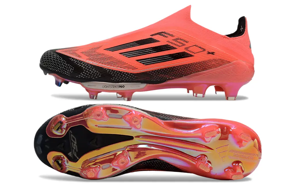 Adidas F50+ Elite Laceless Lightstrike Pro FG - Pink/Electric Pink/Black