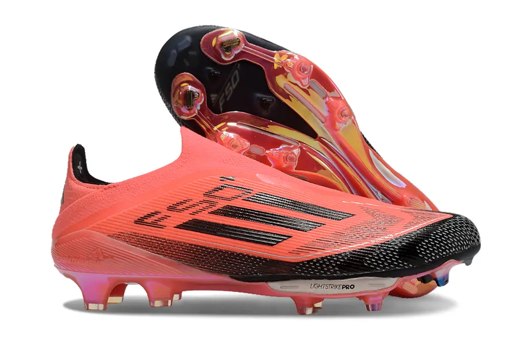 Adidas F50+ Elite Laceless Lightstrike Pro FG - Pink/Electric Pink/Black
