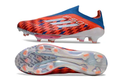 Thomas Müller x Adidas F50+ Elite Laceless Lightstrike Pro FG - Red/Electric Blue/Fierce Orange