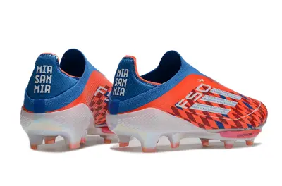 Thomas Müller x Adidas F50+ Elite Laceless Lightstrike Pro FG - Red/Electric Blue/Fierce Orange