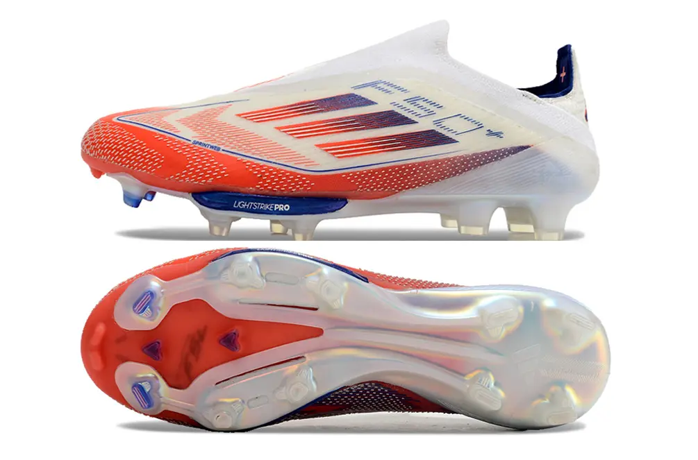 Adidas F50+ Elite Laceless Lightstrike Pro FG - Red/Bright Red/Sleek White