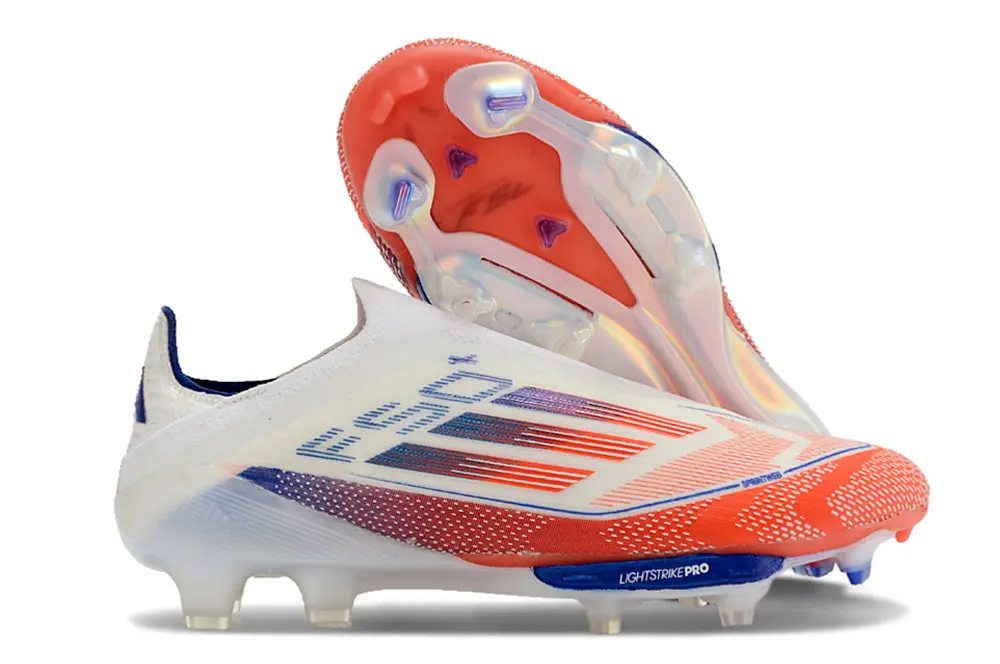 Adidas F50+ Elite Laceless Lightstrike Pro FG - Red/Bright Red/Sleek White