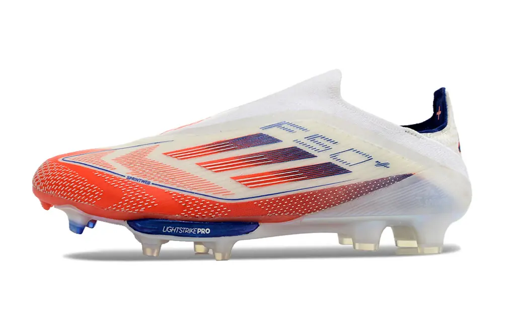 Adidas F50+ Elite Laceless Lightstrike Pro FG - Red/Bright Red/Sleek White