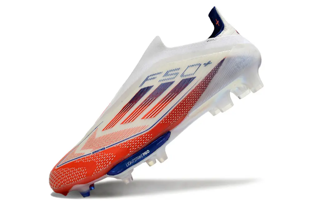 Adidas F50+ Elite Laceless Lightstrike Pro FG - Red/Bright Red/Sleek White