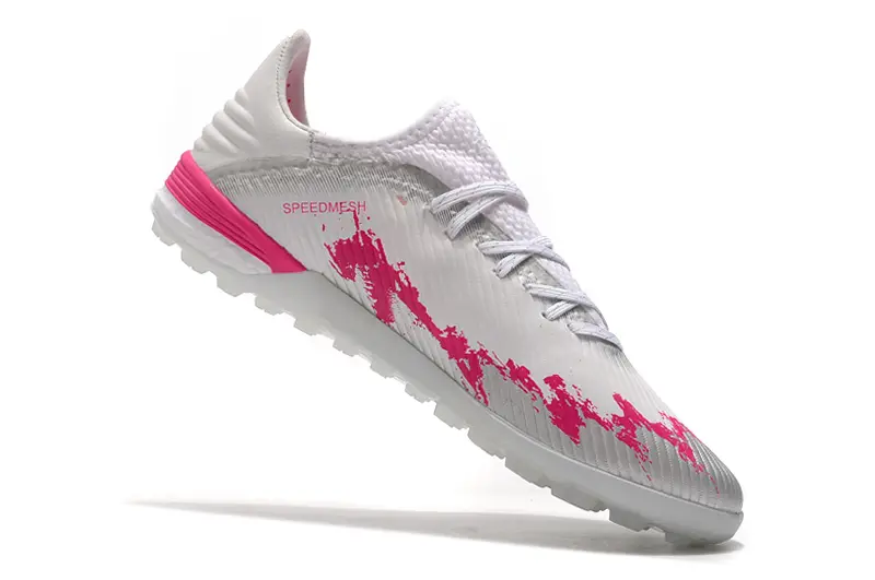 Adidas X 19.1 TF - White/Pink Splash/Black Stripes