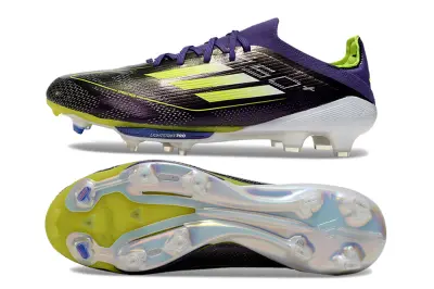 Adidas F50+ Elite Lightstrike Pro FG - Purple/Lime Green/Black