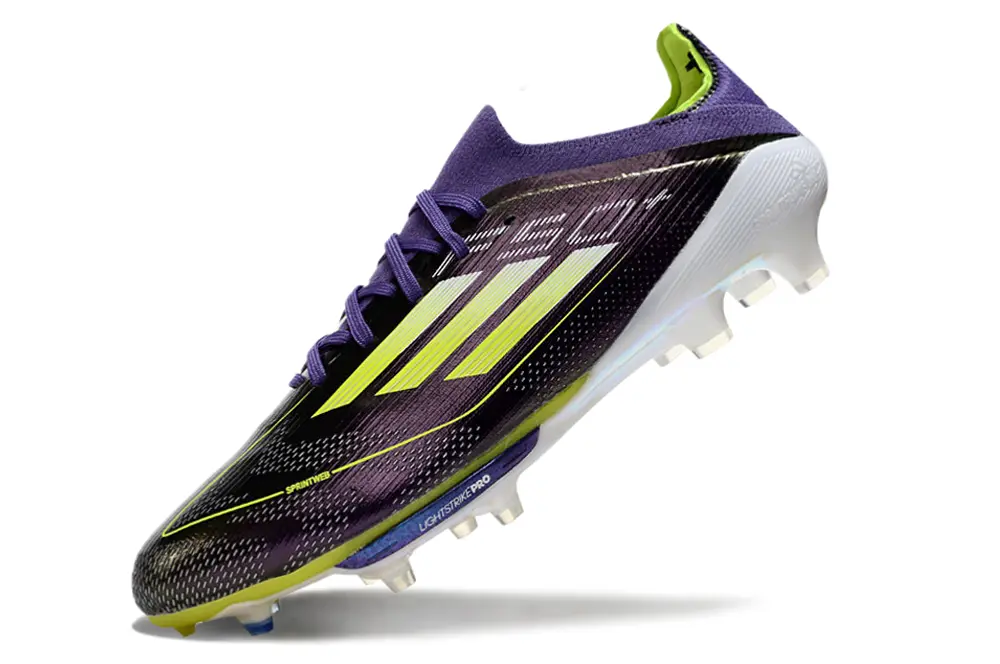 Adidas F50+ Elite Lightstrike Pro FG - Purple/Lime Green/Black