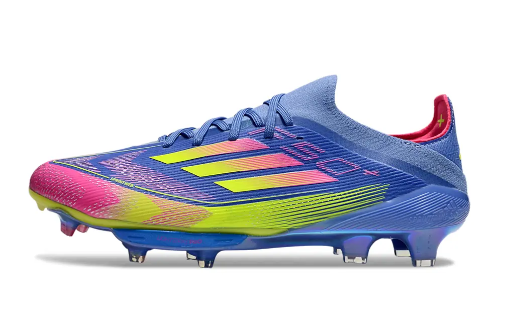 Adidas F50+ Elite Lightstrike Pro FG - Blue/Electric Pink/Sunny Yellow