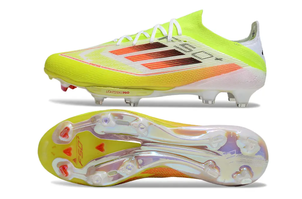 Adidas F50+ Elite Lightstrike Pro FG - Yellow/Lime Surge/Flash Orange