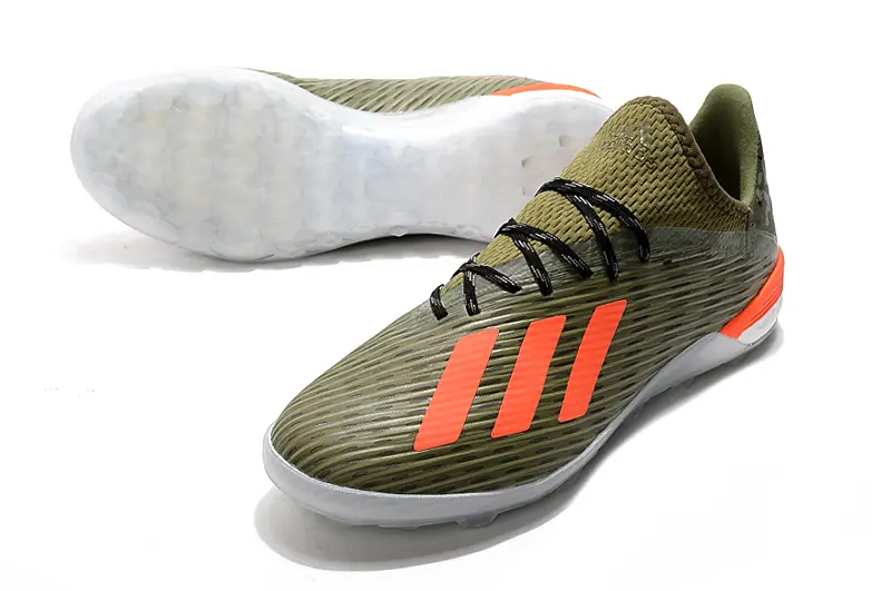 Adidas X 19.1 TF - Green/Bright Orange/Olive Drab