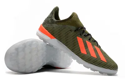 Adidas X 19.1 TF - Green/Bright Orange/Olive Drab