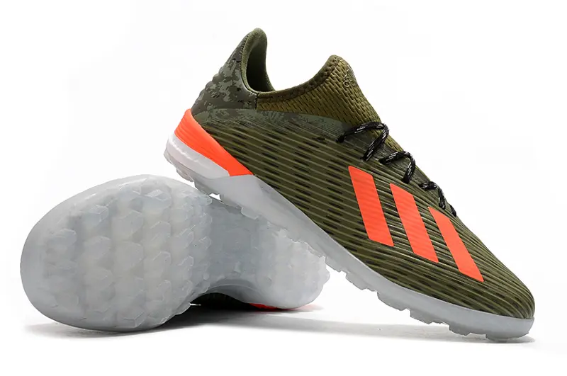 Adidas X 19.1 TF - Green/Bright Orange/Olive Drab