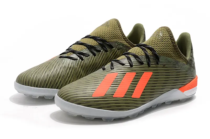 Adidas X 19.1 TF - Green/Bright Orange/Olive Drab