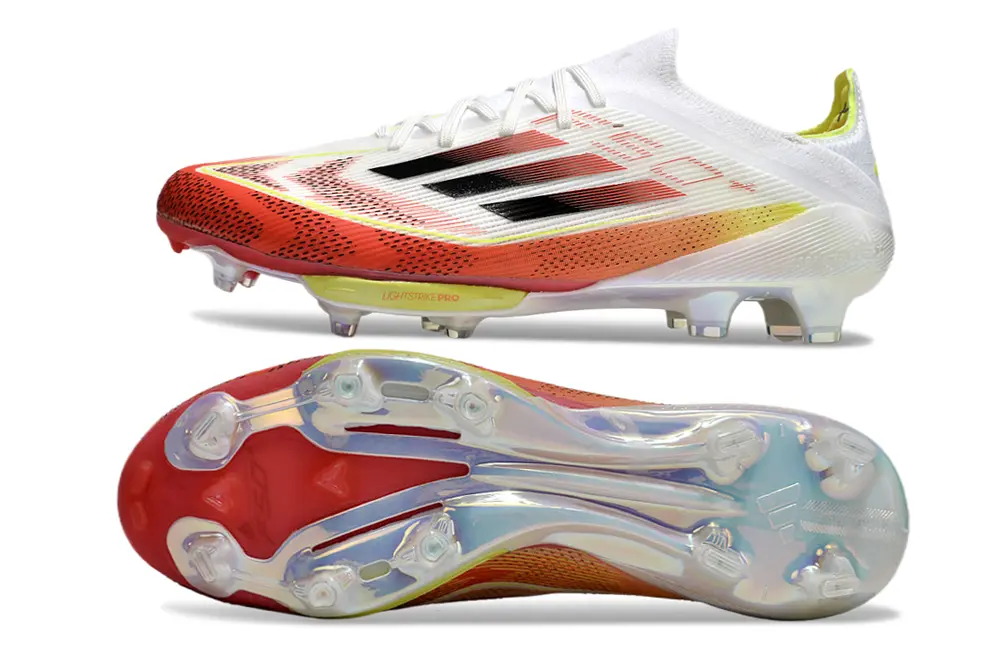 Adidas F50+ Elite Lightstrike Pro FG - Red/Vibrant Sunset/Lightning Yellow