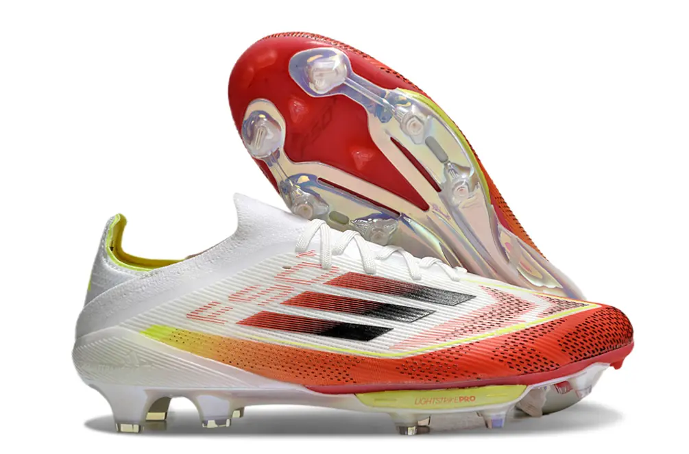 Adidas F50+ Elite Lightstrike Pro FG - Red/Vibrant Sunset/Lightning Yellow