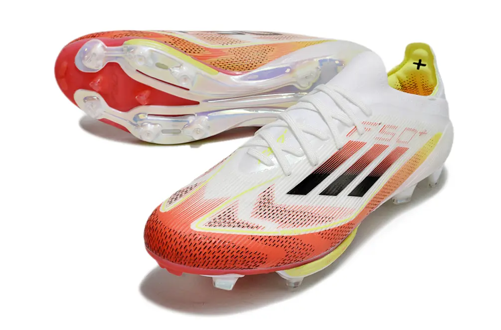 Adidas F50+ Elite Lightstrike Pro FG - Red/Vibrant Sunset/Lightning Yellow