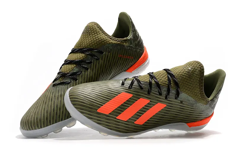 Adidas X 19.1 TF - Green/Bright Orange/Olive Drab