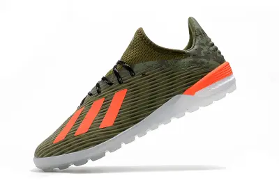 Adidas X 19.1 TF - Green/Bright Orange/Olive Drab