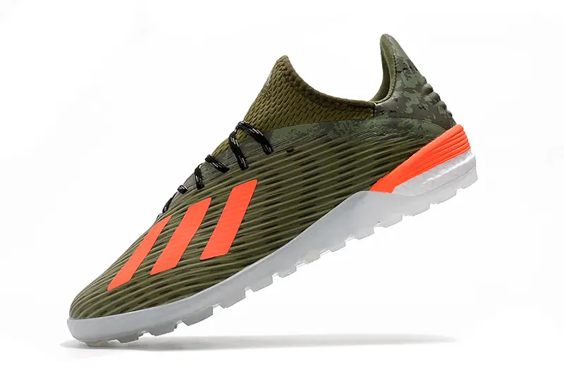 Adidas X 19.1 TF - Green/Bright Orange/Olive Drab